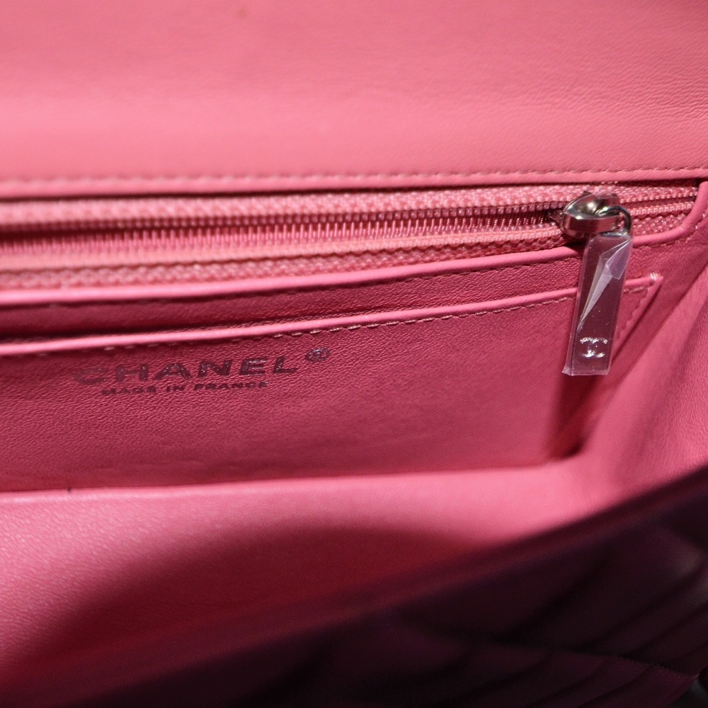 SOLD CHANEL Rectangular Mini Pink - Picture 8 of 8